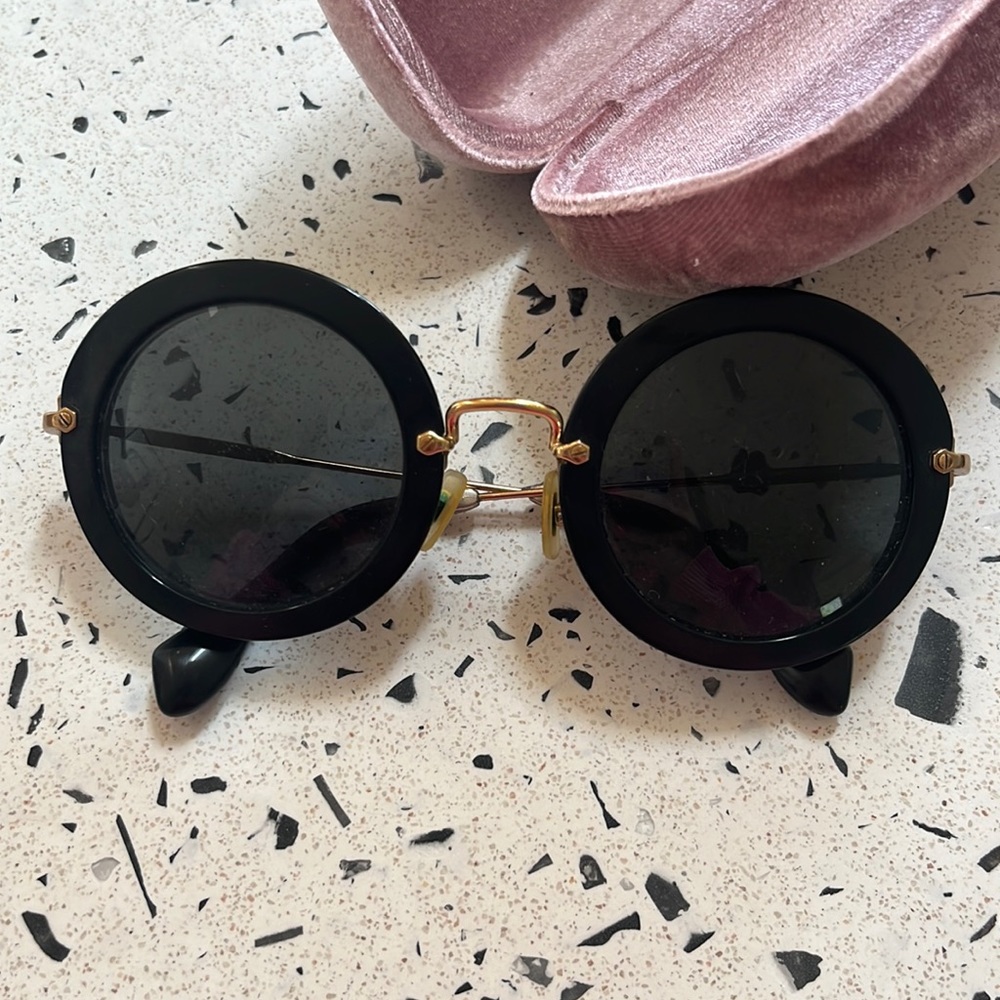 Miu Miu Sunglasses with Case